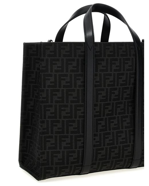 Fendi Ff-jacquardshopper in het Black voor heren
