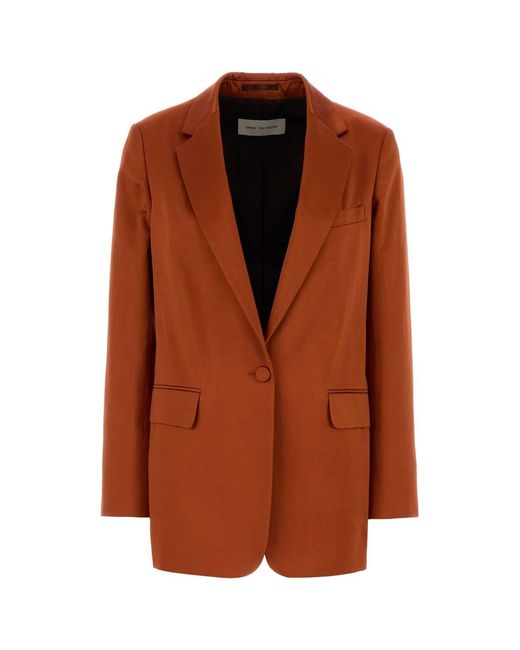 Dries Van Noten Brown 00000-Blanchet 3304 W.W.Jacket