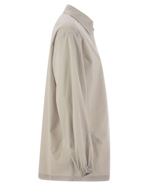 Herno Stretch Tech Shirt in het Gray