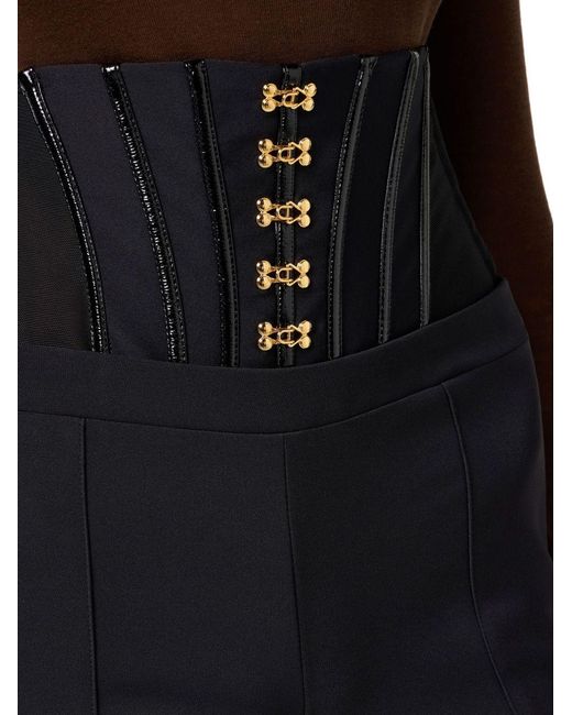 Pantalón Negro Elisabetta Franchi de color Black