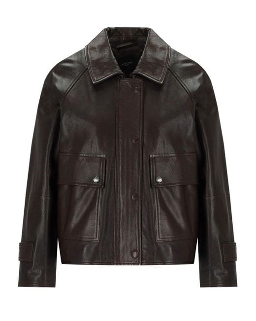 Weekend by Maxmara Black Berbice Dark Jacket