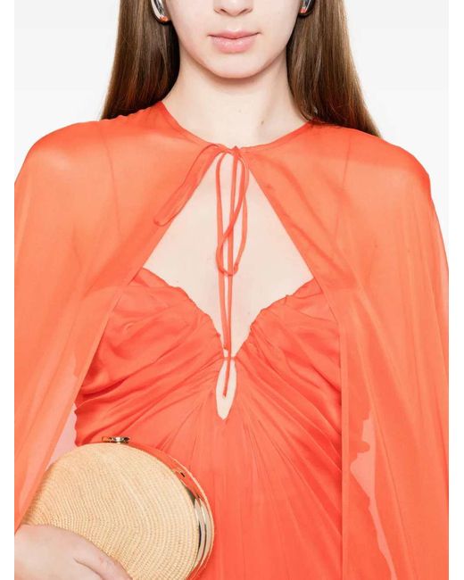 Raquel Diniz Orange Cape