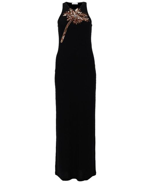 Rabanne Black Mini Elegant Dress