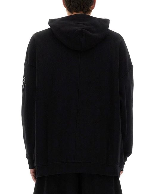 Champion x Rick Owens Black Jumbo Jason's Hoodie for men