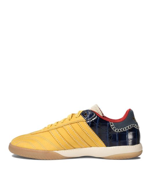 Adidas "Wildleder Samba x Wales Bonner" Sneaker in Yellow für Herren