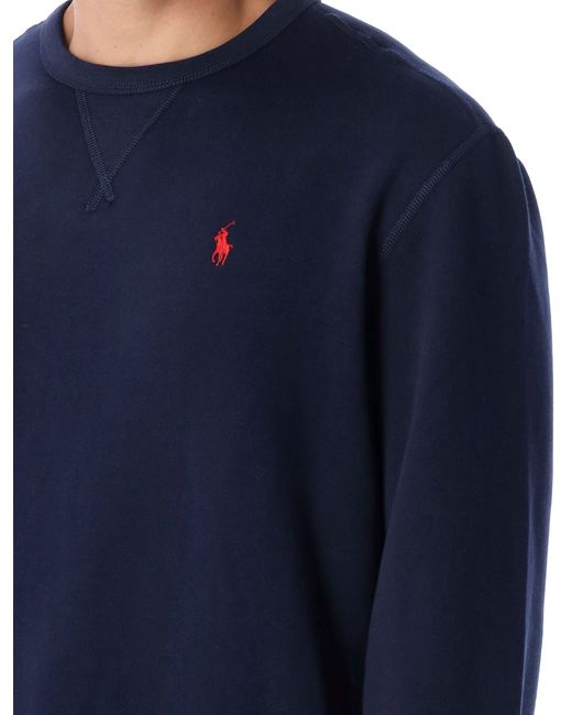 Polo Ralph Lauren Blue Deep Classic Crewneck Sweatshirt