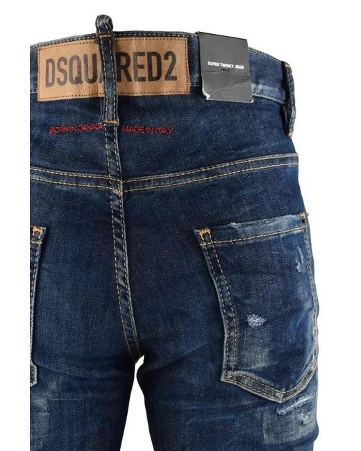 DSquared² Blue Super Twinky Jean