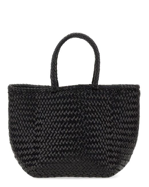 Dragon Diffusion Black Small "Grace Basket" Bag