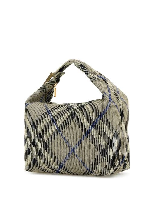 Burberry Metallic Handbags.