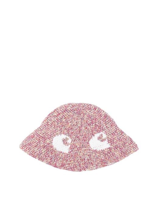 Carhartt Pink Eyes Cotton Beanie for men