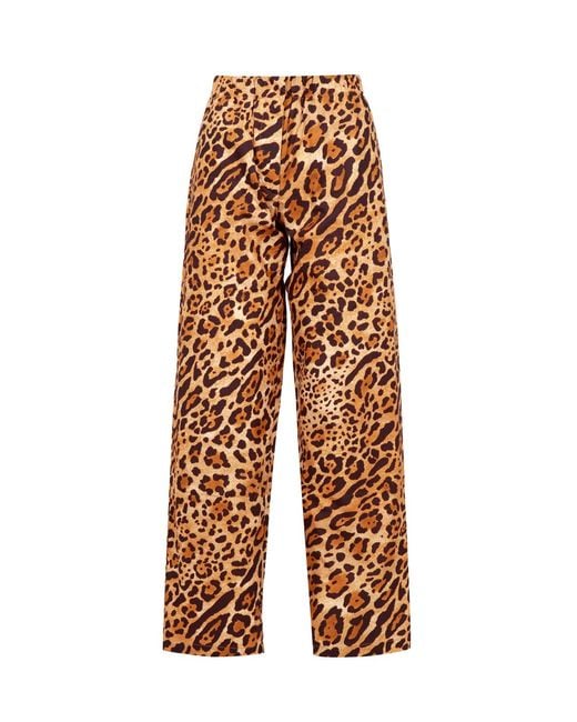 A PAPER KID Multicolor Trousers