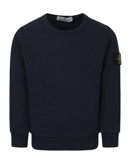 Stone Island Stenen Eiland Sweatshirt in het Blue
