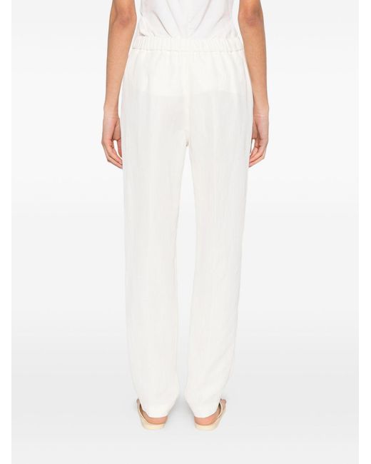 Fabiana Filippi White Line Blend Trousers