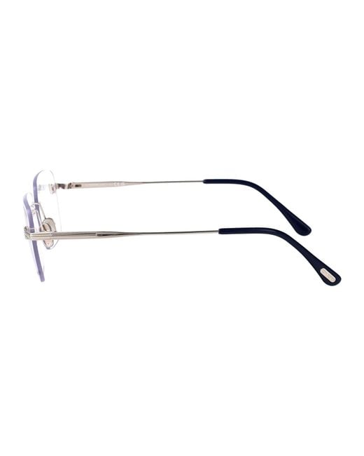 Tom Ford Metallic Ft6117-B 016 Metal Optical