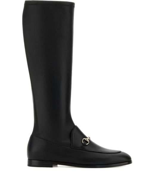 Gucci Black Jordaan Boot, Leather