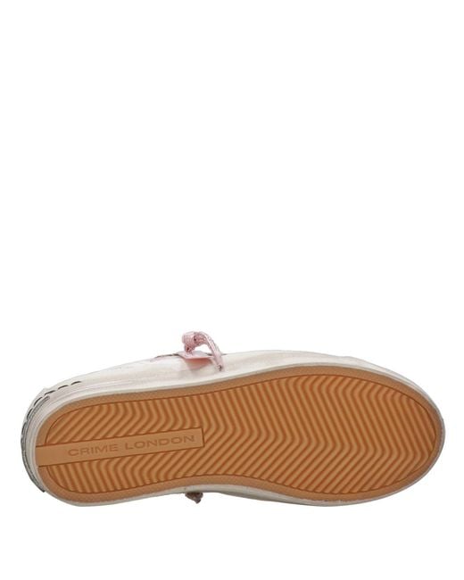 Crime London Brown Sneakers