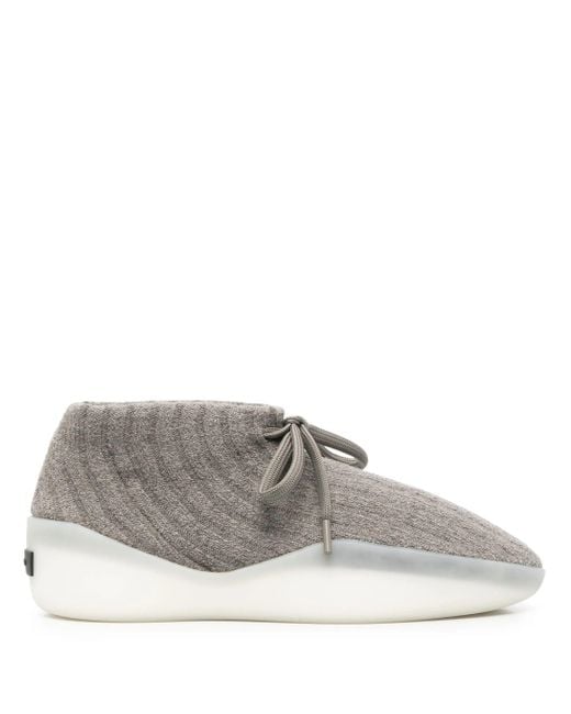 Fear Of God Gray Knit Runner Shoes for men