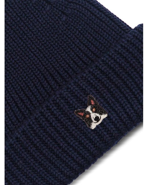 PELO FOUNDATION Blue Merinos Hat 13005Navy for men