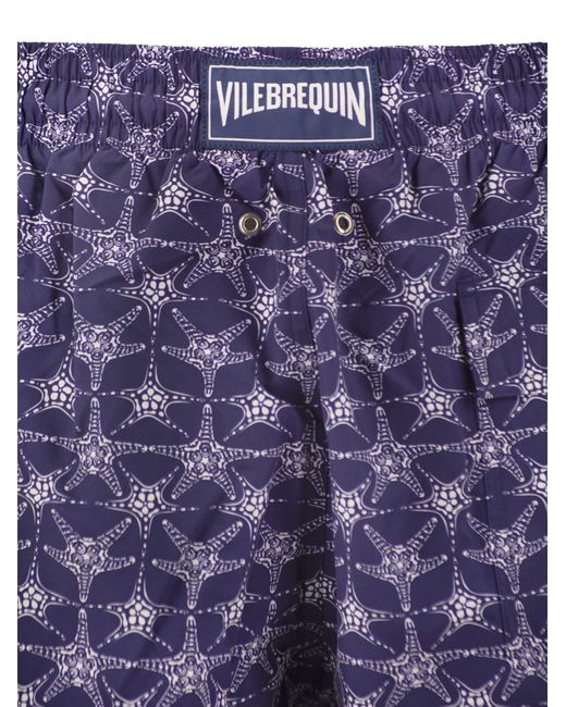 Estrella shorts de playa estampados Vilebrequin de color Blue
