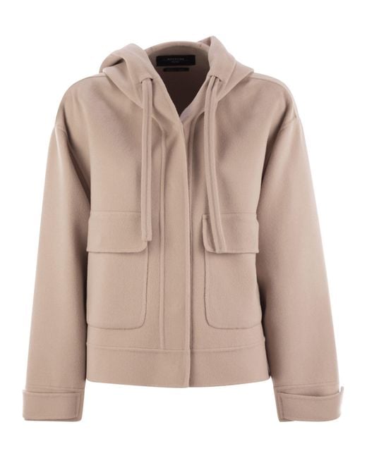 Weekend by Maxmara Natural Gary Hooded Jacket