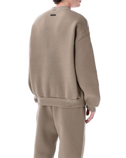 Fear Of God Gray Eternal Fleece Crewneck for men