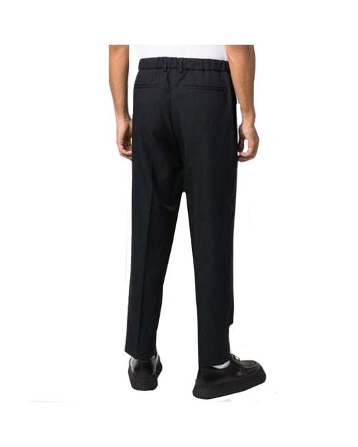 Pants clásicos Jil Sander de hombre de color Black