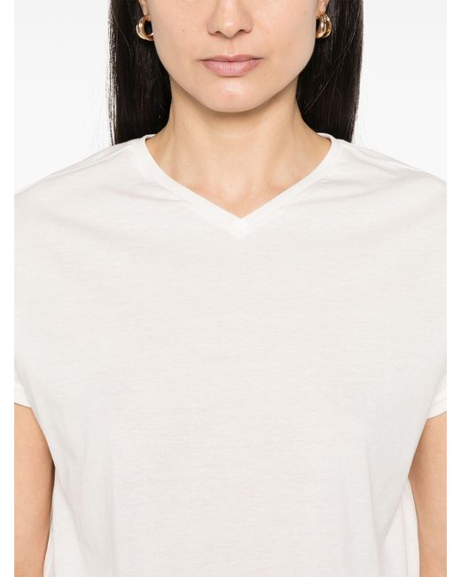 Khaite Devra T-Shirt in het White