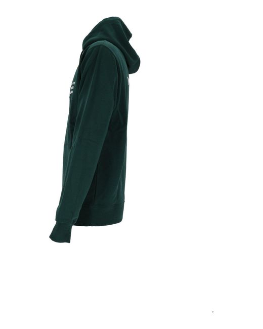 Drole de Monsieur Green Dark Bold Slogan Hoodie