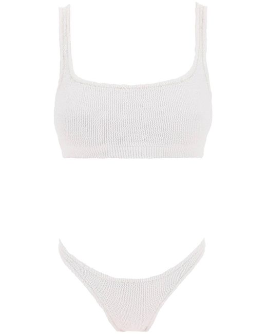 Reina Olga Ginnu Boobs Bikini Set in het White
