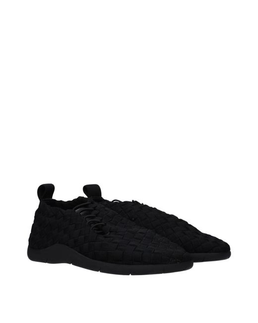 Bottega Veneta Black Sneakers Fabric for men