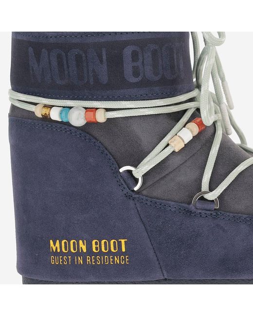 Moon Boot X Guest In Residence Blue Moon Boot X Guest