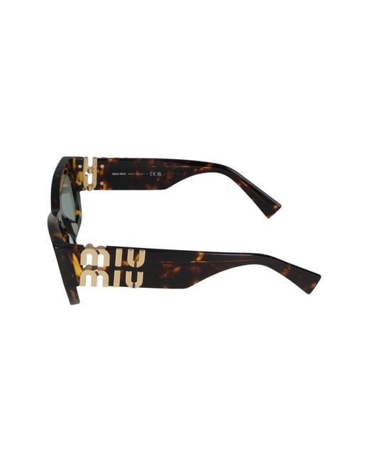 Miu Miu Green 0Mu 09Ws Sunglasses