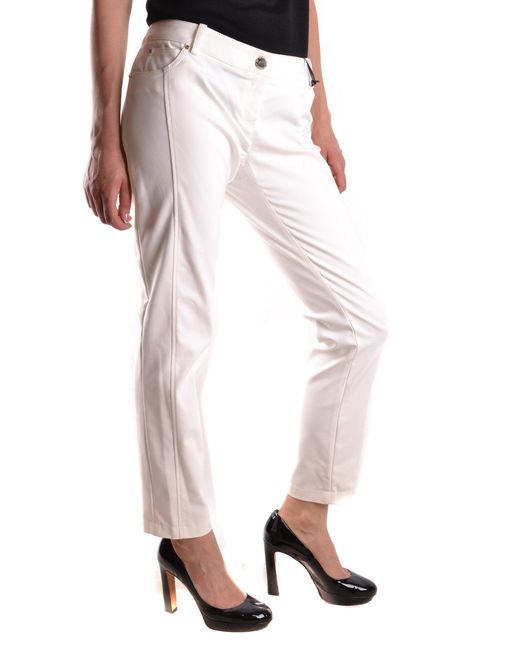 Vaqueros Blanco Elisabetta Franchi de color White