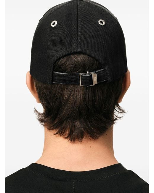 AMI Black Ami De Coeur Baseball Cap for men