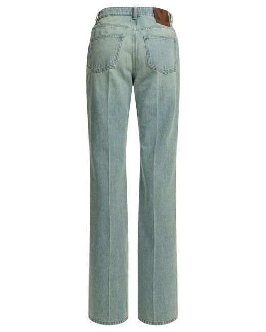 Valentino Green Straight-Leg Jeans
