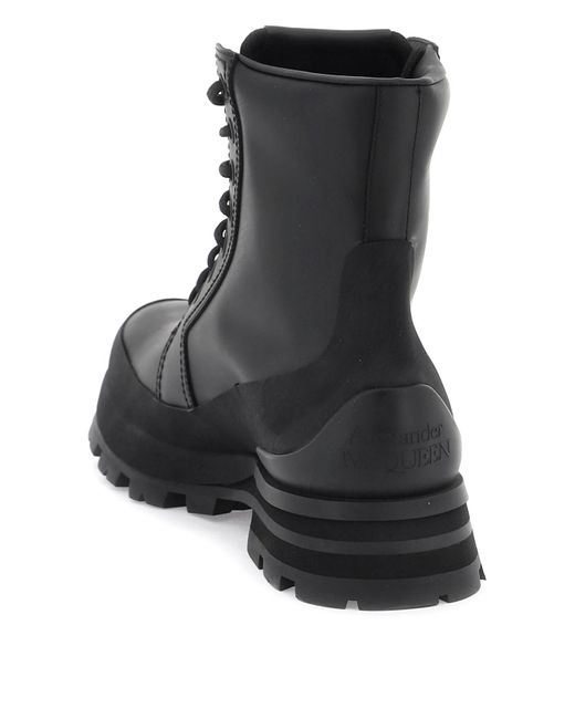 Alexander McQueen Wander Ankle Boots in het Black voor heren