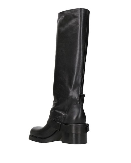 Elena Iachi Black Boots