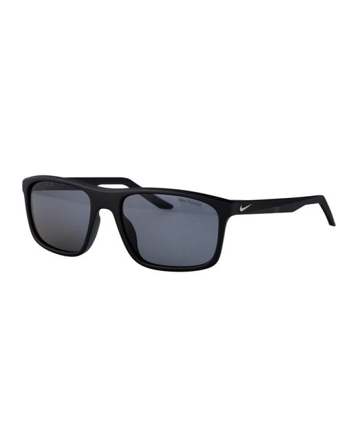 Nike Blue Rectangular Sunglasses Fd1818 11