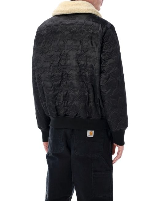 Alpha Industries Black B-15 Mod Reversible Bomber for men