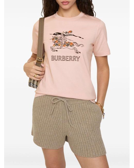 Burberry Pink T-Shirt 'Frankie'