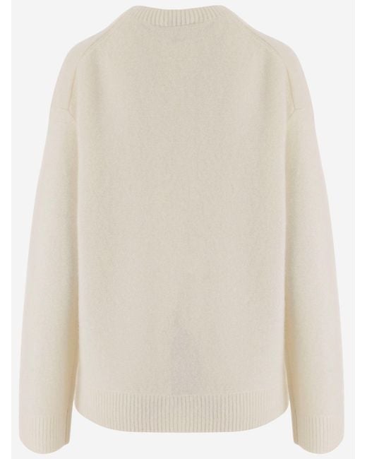 Vince White Cashmere Sweater