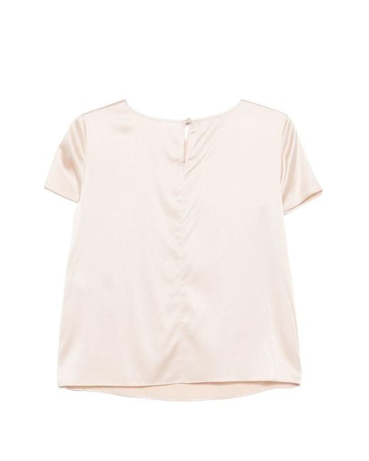 Emporio Armani Natural Silk Top