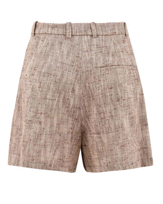 Drumohr Shorts Beige in het Natural