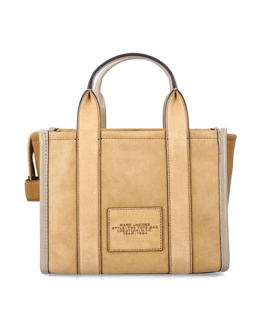 Marc Jacobs Metallic The Suede Small Tote Bag