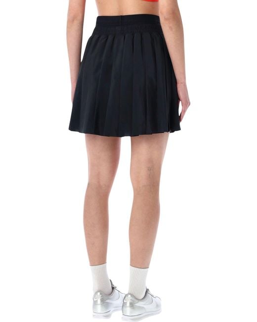 Nike Black Club Rules Pleated Mini Skirt