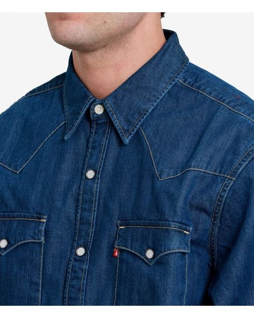 Levi's Blue Shirts