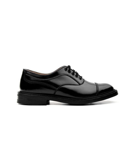 Tricker's Black Tricker 's Flache Schuhe schwarz