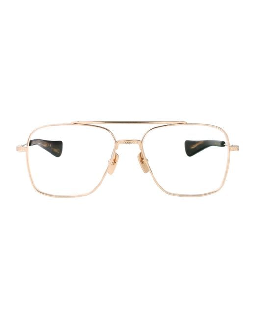 Dita Eyewear Metallic Aviator Optical Dtx111 02 Gld