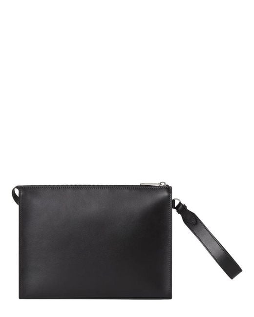 Fendi Black Clutch "Squared Ff" for men