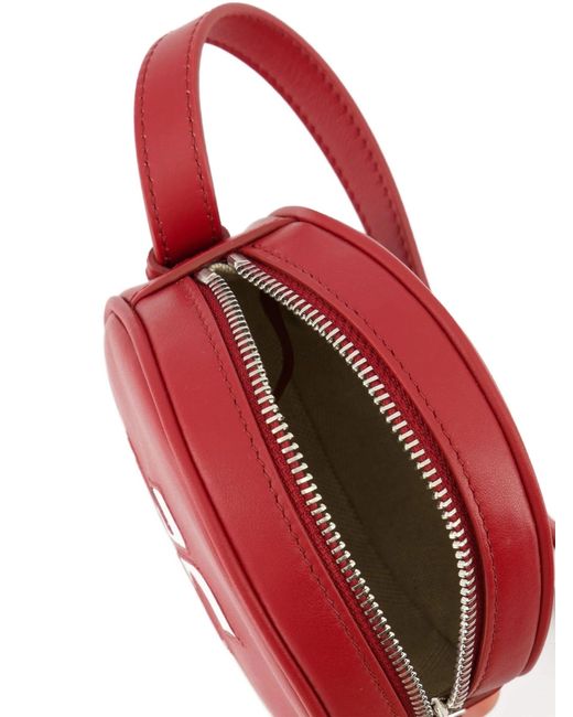 Courreges White Reedition Circle Bag
